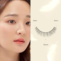 EYEME Eyelash NO.37 – 5 Set Pack, Short Natural