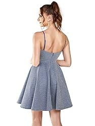 Ever-Pretty Women's Summer Dresses Glitter V Neck