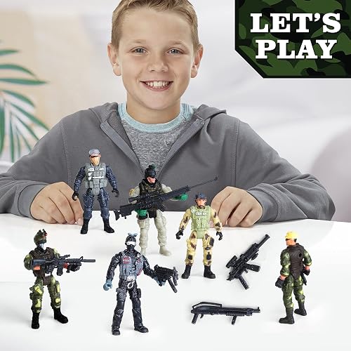 Fycooler US Army Men And SWAT Team Toy Soldiers Fycooler - - United Kingdom