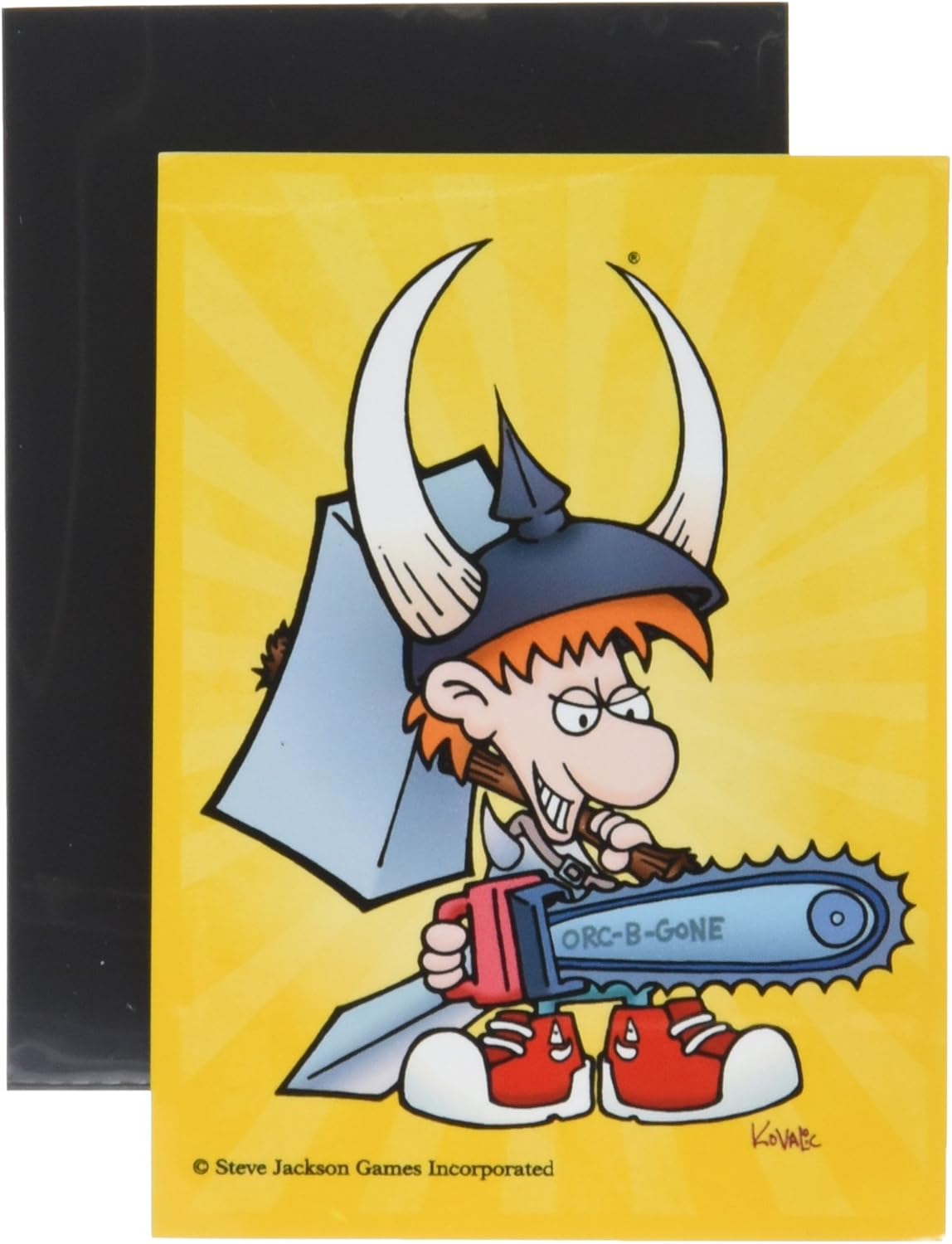 Steve Jackson Games SJG5603A Munchkin Card Sleeves Spyke Board Game