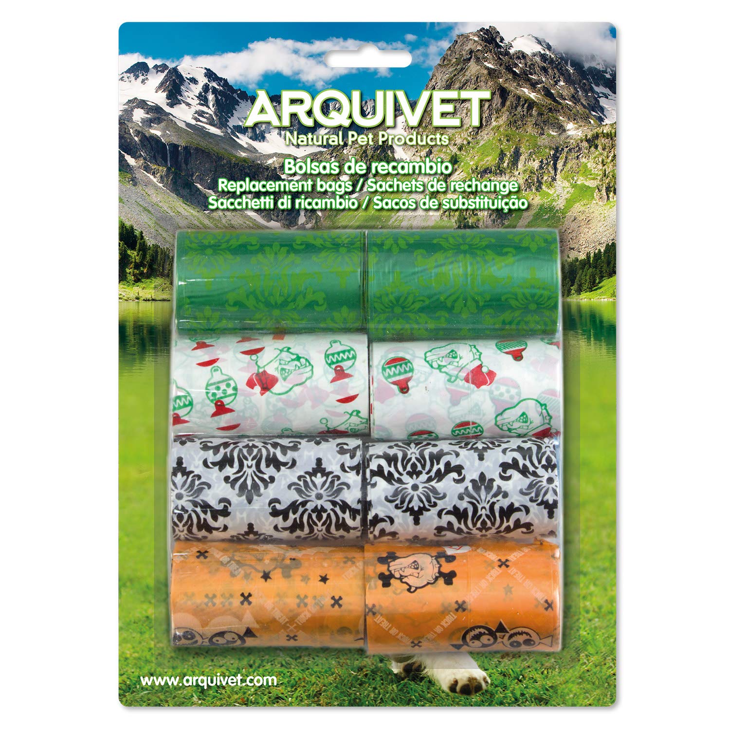 Arquivet 8435117819931 Replacement Bags 8 Rolls x 20 Bags