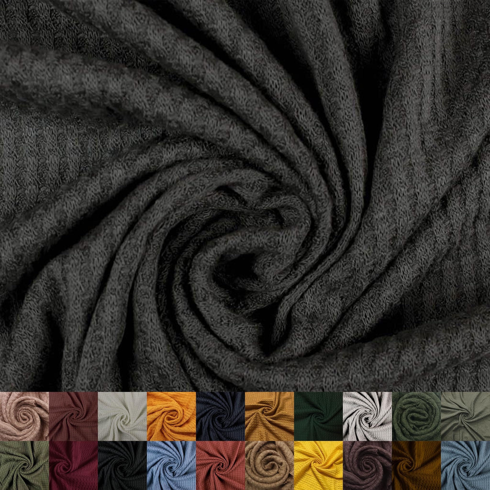 Texco Inc 59" Wide Rayon Spandex Waffle Open Knit