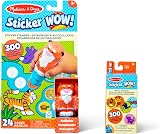 Melissa & Doug Sticker WOW Tiger Bundle with Stamper, 24-Page Pad, 600 Stickers