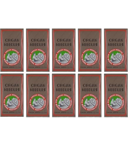 Amazon.com: SASEW8012 Sewing Machine Needles by Organ 10 Pack of