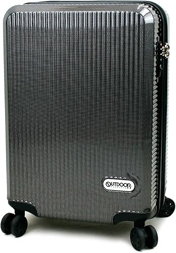 Amazon Outdoor Products アウトドアプロダクツ スーツケース 40 45l 49 5cm 3 2kg 機内持ち込み Od 0808 50 ブラックカーボン スーツケース