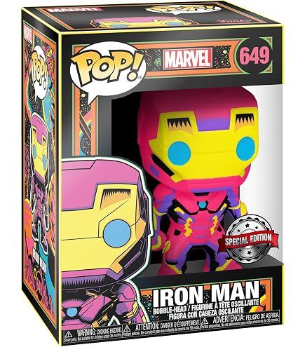 Amazon.com: Funko Pop! Marvel: Blacklight Spider-Man Vinyl Figure