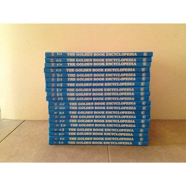 The Golden Book Encyclopedia, Book 1-16 (Full Set, Volumes 1-16