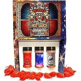 Wicked Reaper Extreme Chili Powder Gift Set, 3 Pack – Ghost, Scorpion, Carolina Reaper, 2 oz Bottles