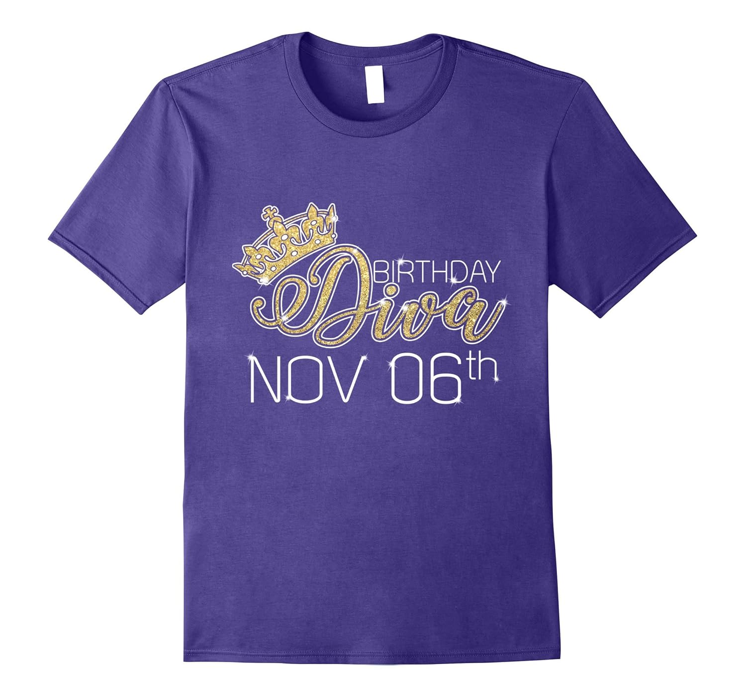 Birthday Diva on November 6th T-shirt Scorpio Pride-ANZ