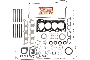 DOMESTIC GASKETS Compatible With 00-06 Toyota Celica Matrix Pontiac Vibe VVTL-i 1.8L 2ZZGE Full Gasket Set Head Bolts