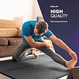 Kayman 4 Pack 60x60 cm Gym Floor Nonslip Interlocking EVA Mats Grey view 4