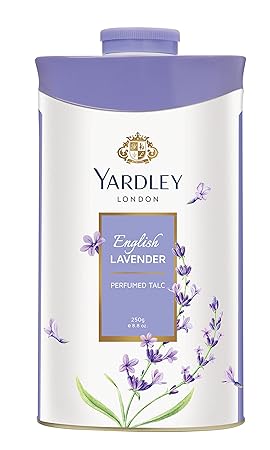 Yardley London English Lavender Perfumed Talc for Women, 250g