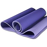 Yoga Mat,BORLLNAY Pro Yoga Mat Eco Friendly Non Slip Fitness Exercise Mat with Carrying Strap-Workout 72"x24" Extra Long…