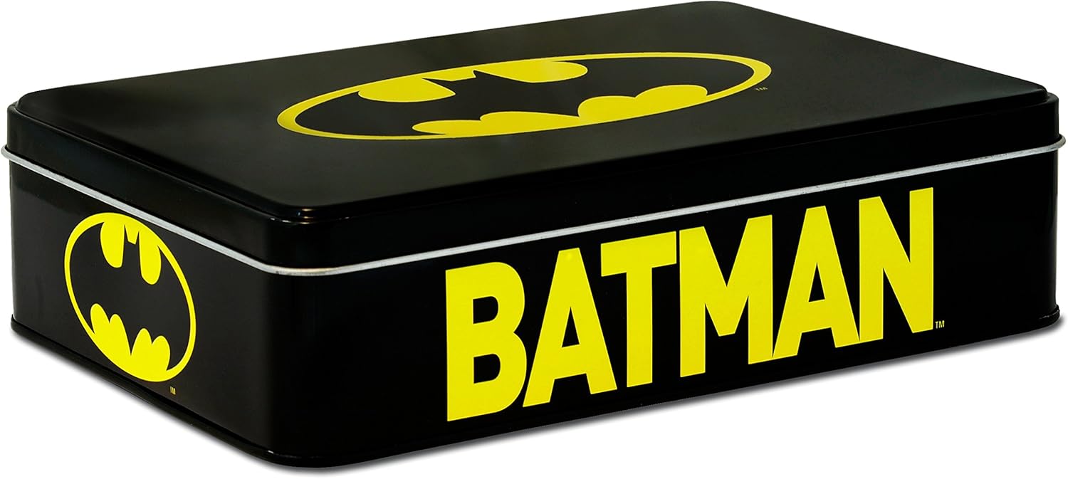 Batman 6390526001 Lata, Metal, Negro, 21 x 5.5 x 15 cm: Amazon.es: Hogar