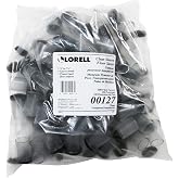 Lorell LLR00127 1 in. Clear Sleeve Floor Protectors, Clear