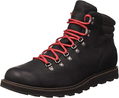 black hiker boots