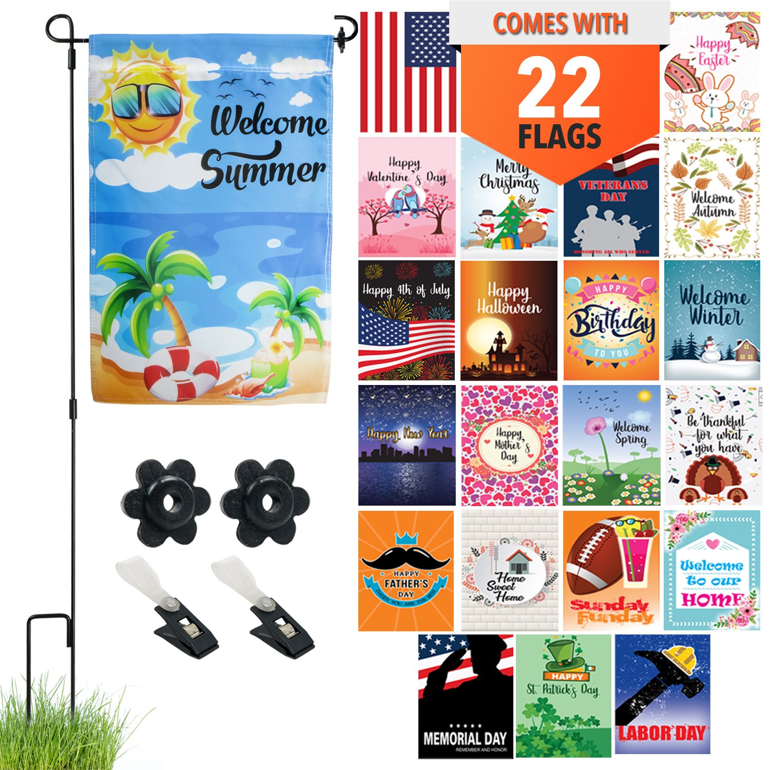 Best Garden Flags Seasonal