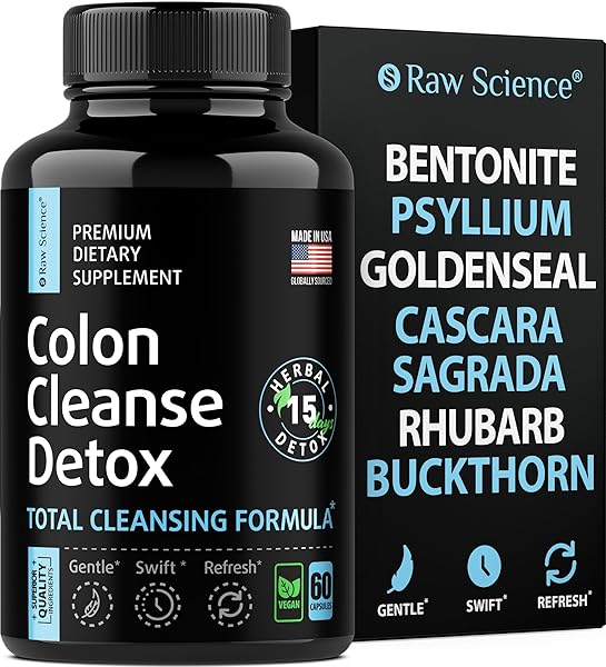 COLON CLEANSE – 15 DAY GUT CLEANSE DETOX...