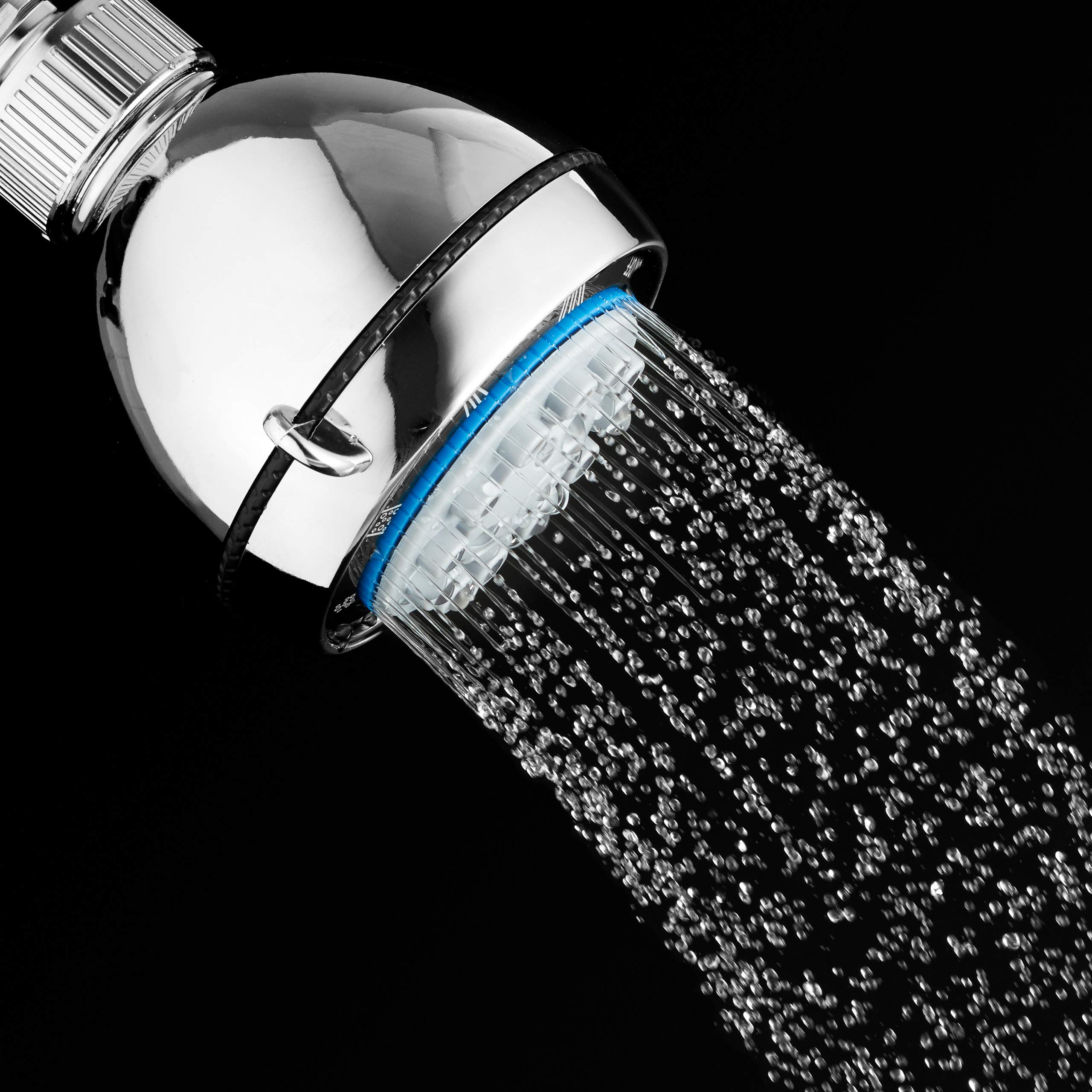 Shower Head with 8 Spray Settings; 2.5 GPM Flow Rate; Sealant Tape