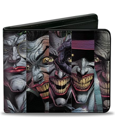 Amazon.com: Buckle-Down mens Buckle-down Pu Bifold - Joker