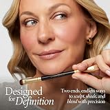 Laura Geller Dual-Ended Eyeshadow Brush Domed Shader & Blending view 3