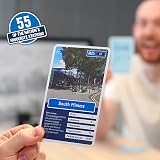 Bubblegum Stuff Motorway Service Stations Playing Cards Family Game view 3
