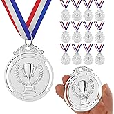 GeeRic 12PCS Gold Medals for Awards for Kids