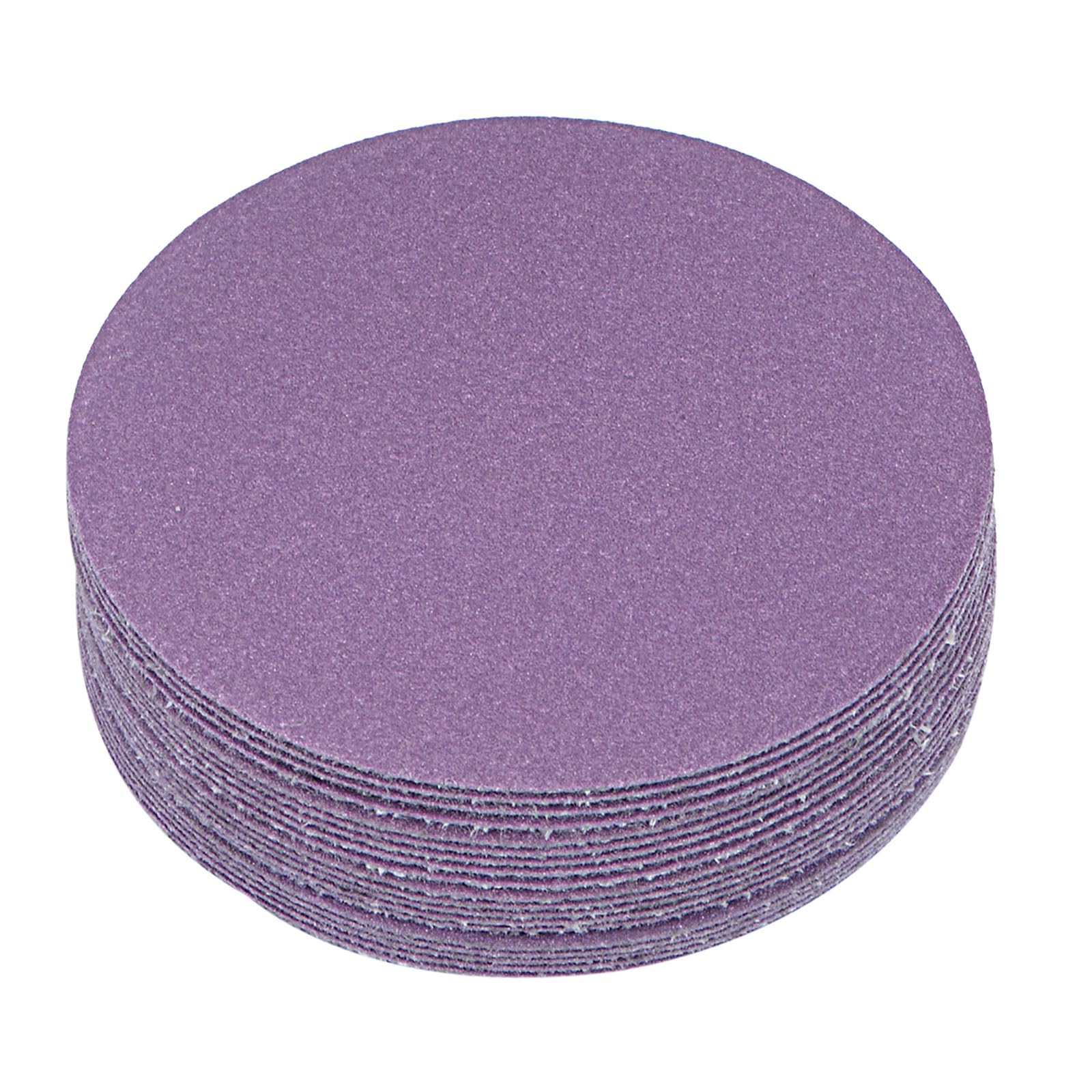 Kozelo 20pcs Premium Sanding Discs Hook and Loop Backing - [3 Inch x 240 Grits] Purple Sandpapers Finishing Discs for Auto Car Wood Metal Polishing
