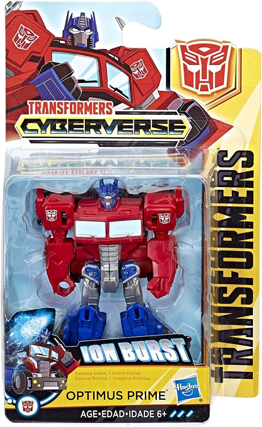 transformers cyberverse optimus prime toy