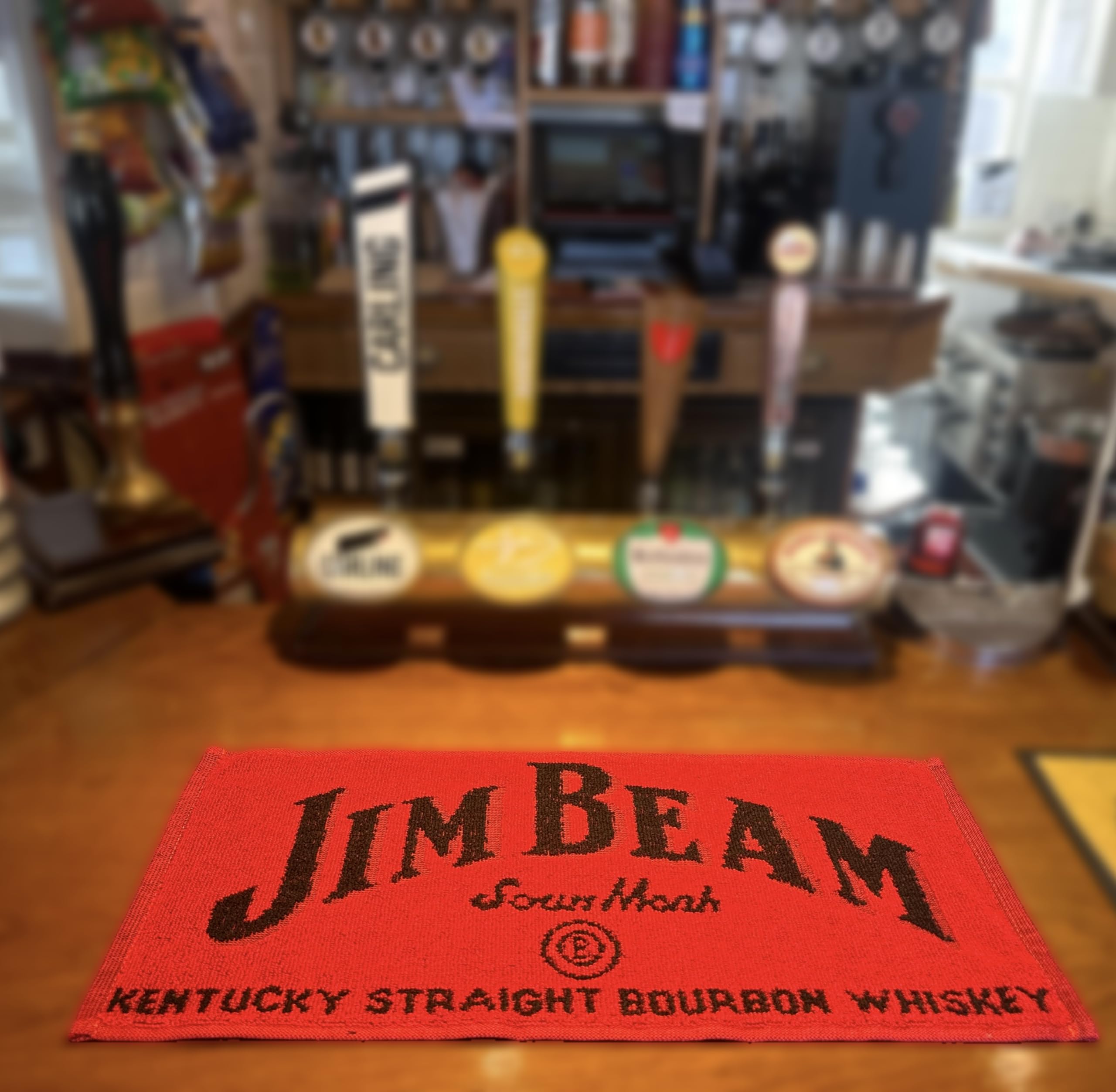 Alcohol Jim Beam Bar Towel - Official Branded Jim Beam For Home Bars & Pubs