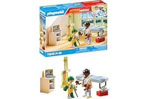 PLAYMOBIL Action Heroes: Pediatrician with Teddy Bear