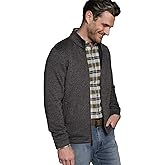 Johnston & Murphy Marled Rib Full Zip