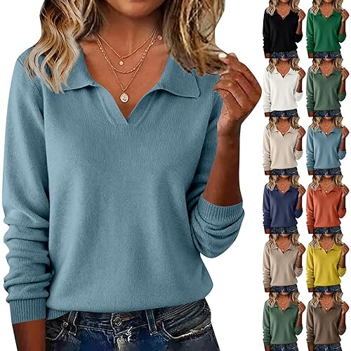 jumpers for women uk, jumper women, Womens snowman Print Sweatshirt Casual Long Sleeve Round Neck Loose Pullover Light Blue