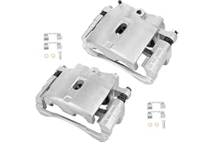 cciyu 18-B4729 18-B4728 Front Left & Right Brake Calipers w/Bracket For Cadillac 2002-2006,For Chevy 1999-2008,For GMC 1999-2008