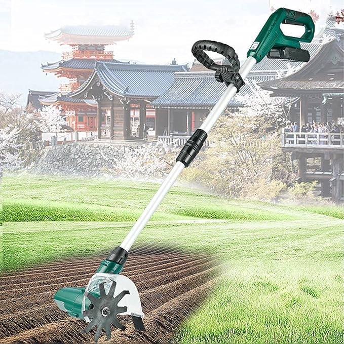 Handheld Tiller Rotavator, 20V Portable Cultivator, with a 1500MAH