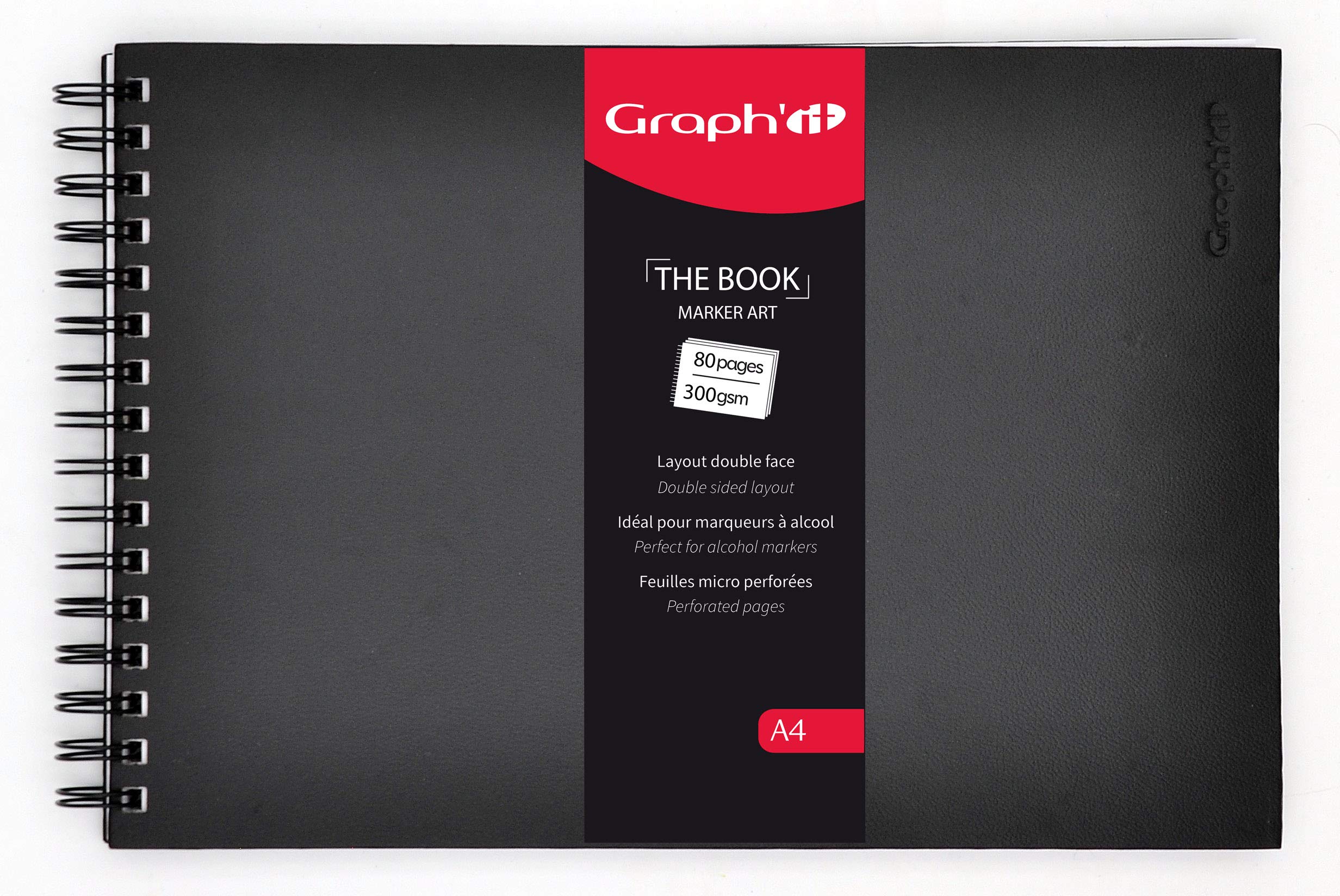 GRAPH'IT A4 The Book - White