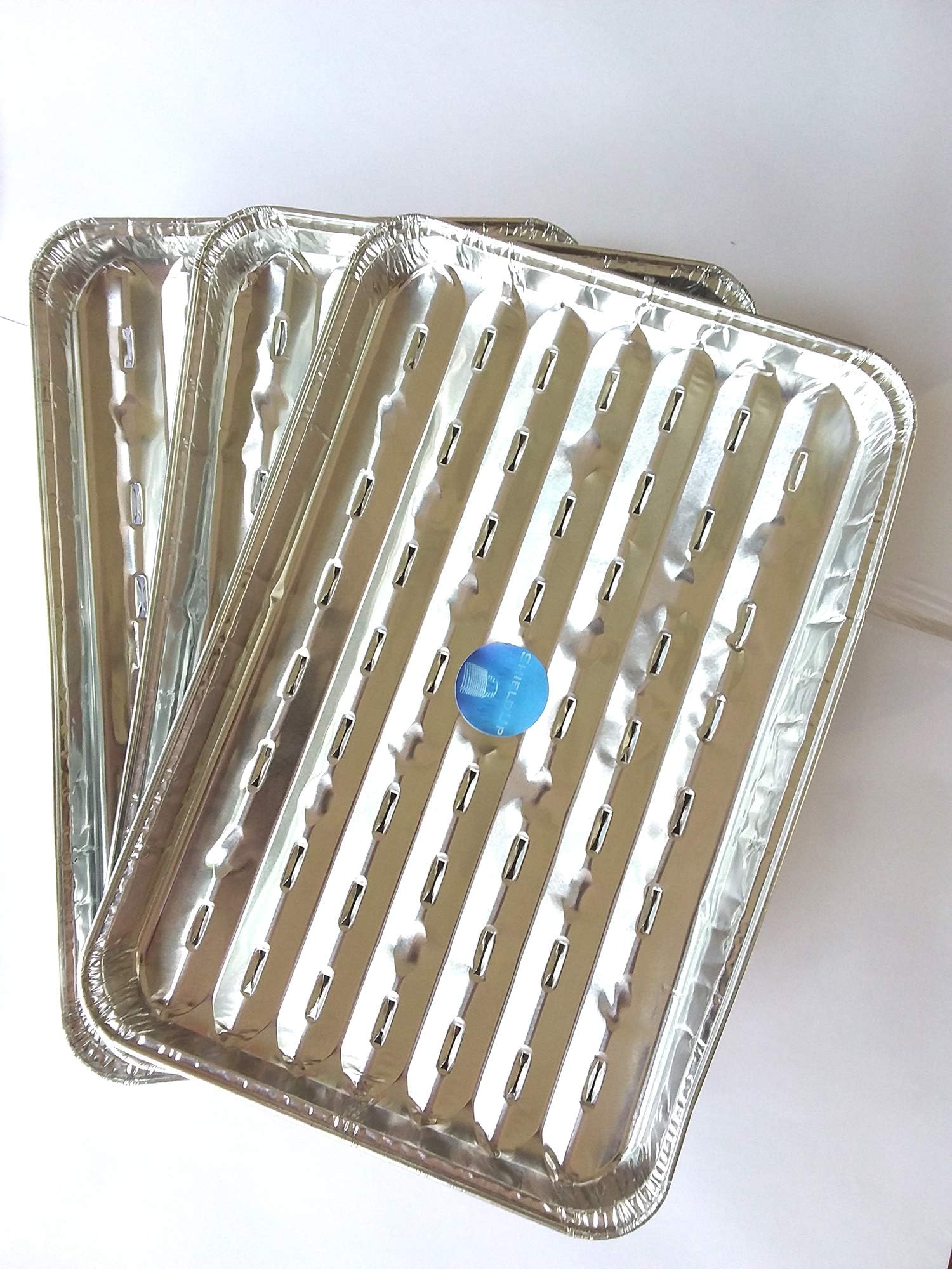ShieldUp Alluminium Foil BBQ Grill Trays | Pack of 2