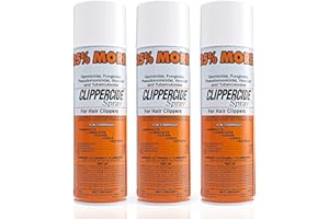 CLIPPERCIDE 5-in-1 Clipper Disinfectant Spray 15oz, 3 Pack | Cleans, Lubricates, Cools, Prevents Rust & Disinfects | Professional Clipper Spray for Barbers, Stylists & Pet Groomers | Made by Barbicide