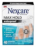 Nexcare Max Hold Waterproof Bandages, Stays On for