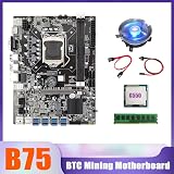 Lodokdre B75 BTC Miner Motherboard 8XUSB G550 CPU DDR3 8GB RAM CPU Cooler Kit view 6