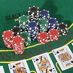 LUOBAO 11.5 Gram Casino Poker Chips for Texas