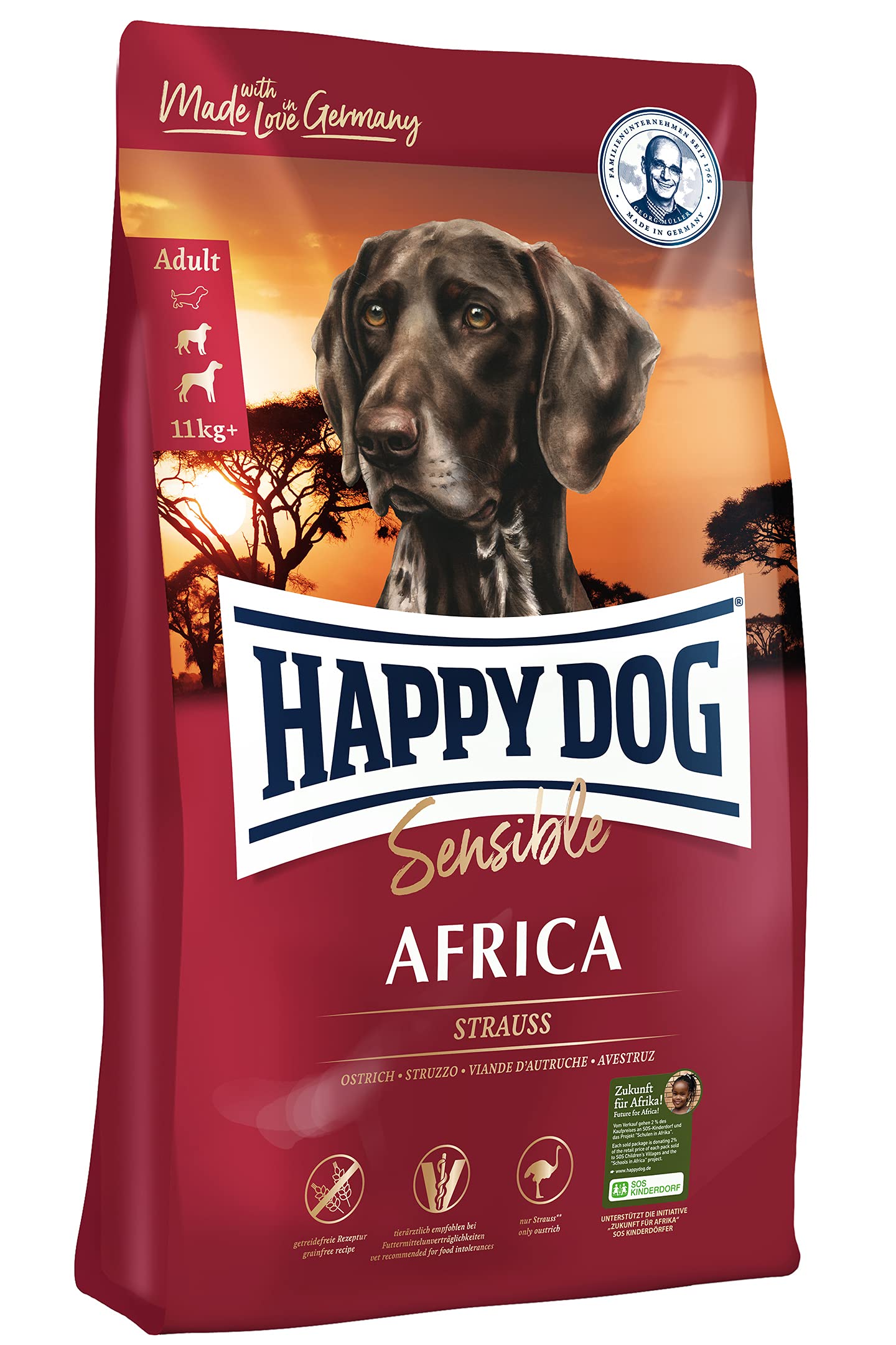 Happy Dog Supreme Africa Food, 300 g
