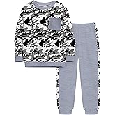 Tainmully Boys Clothes Long Sleeve Camouflage Sweatshirt Tops and Pants 2PC Kids Clothes Boys Fall Winter Outfits 6-16 Years