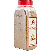 Coriander Ground Powder - 1 Pound (16 OZ), Premium Grade & Fleshly Packed - Chef Quality (Ground)