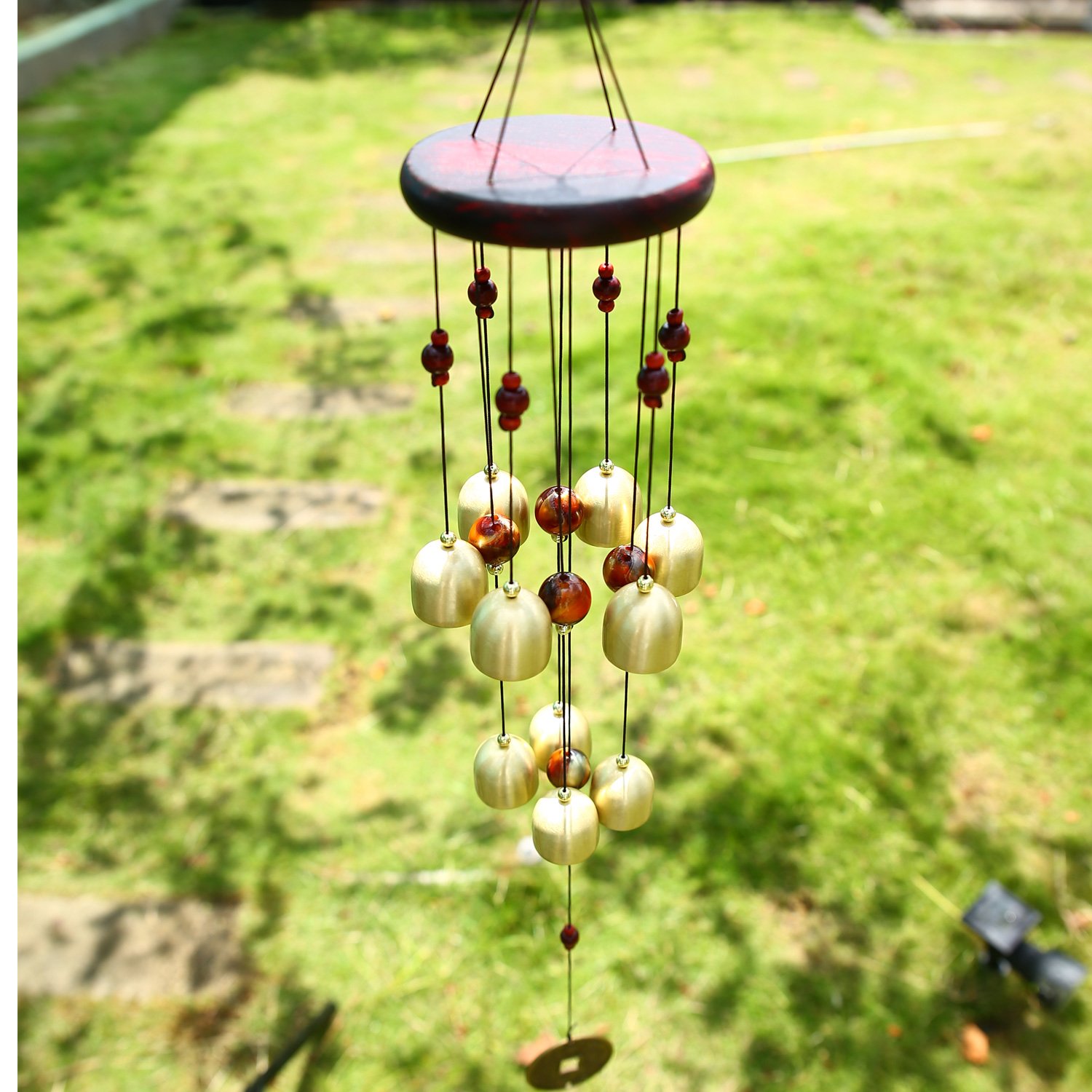 Soledi Wind Chimes Creative Retro Copper 10 Bells