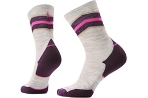 Smartwool Women's Run Targeted Cushion Mid Crew Socks - Ash - Small