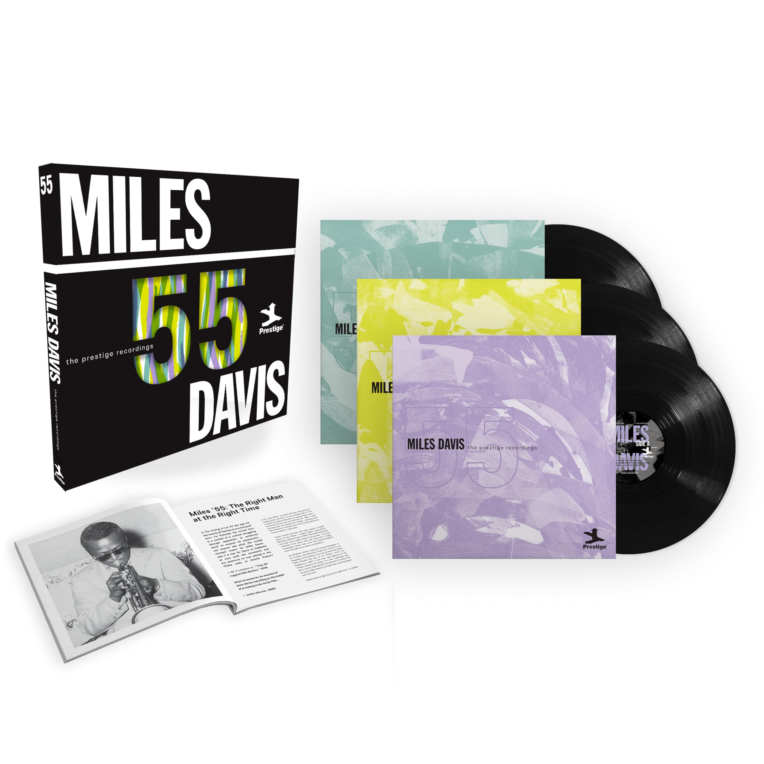 Photo 1 of Miles '55: The Prestige Recordings [180g 3 LP]