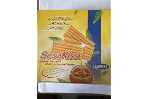 FIAHNG Lowell SESAKISS SESAME BAR HONEY 24x30g. Product of Poland.
