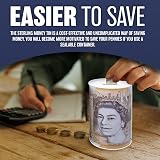 BARGAINS-GALORE Pound Note Design Money Tin 5 Piece Set Saving Box 15x10cm view 6
