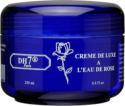 DH7 Skin Lightening Rosewater Body Cream 250ml Hydrating Moisturizing